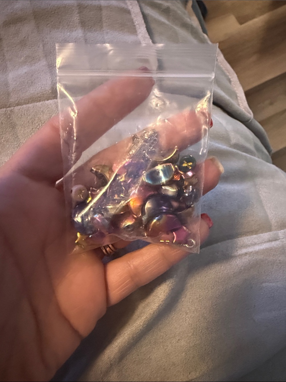 Iridescent Multi-Color beads